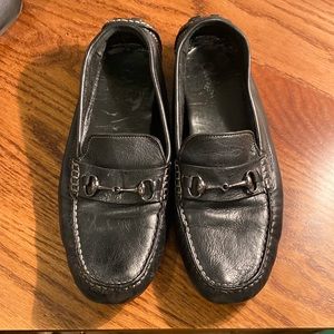 Cole Haan leather loafers good condition black